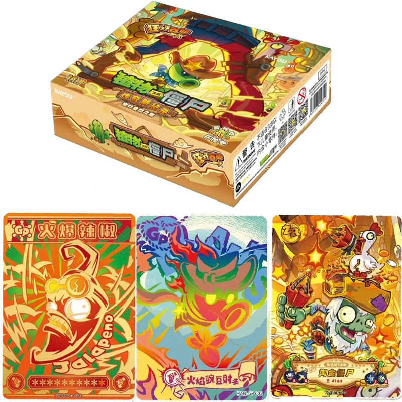 Board Game Zombies - Original KAYOU Plants Vs. Zombies Card