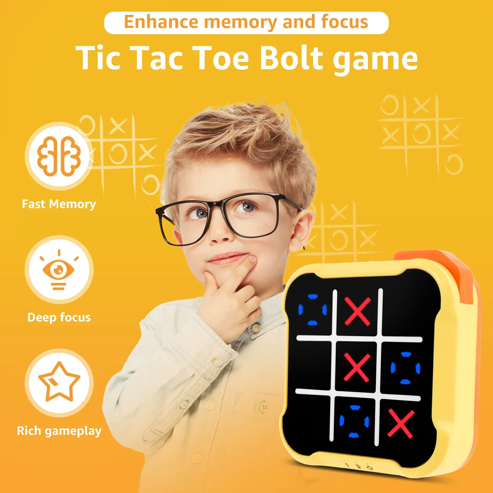 Electronic TIC-TAC-TOE Game Bo - đánh giá và giá Board Game English For Kids