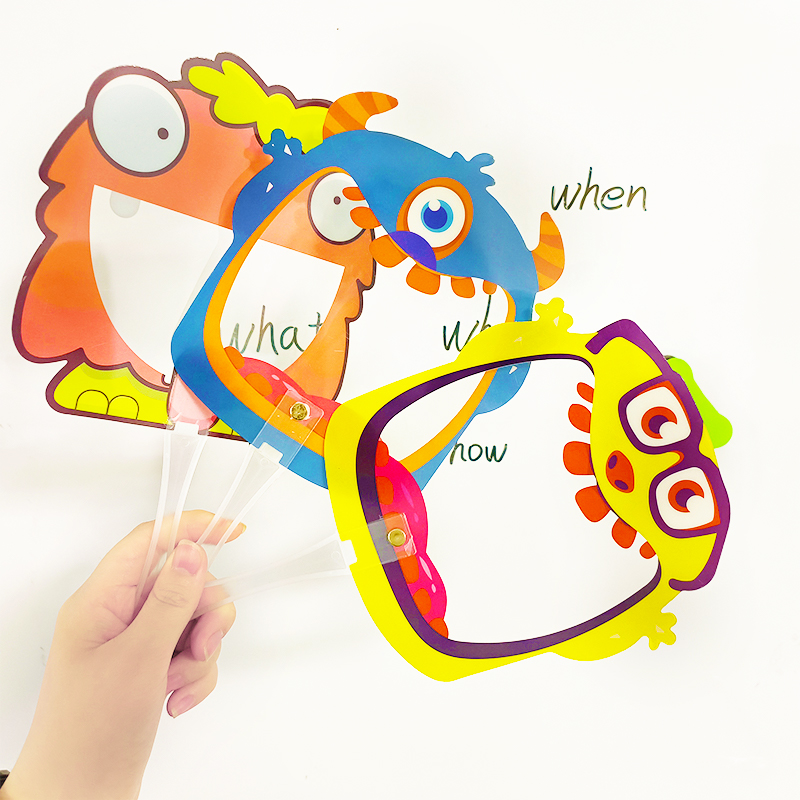 3Pcs/Set Cartoon Word Swatter  - đánh giá và giá Board Game Monster