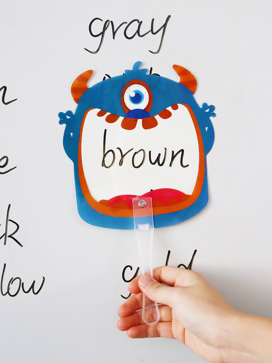 3Pcs/Set Cartoon Word Swatter  - đánh giá và giá Board Game Monster