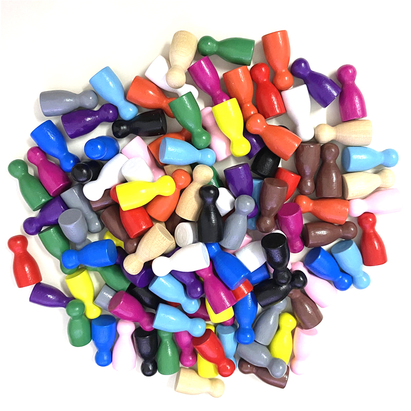 100 Pcs/Set 24*12mm Chess Piec - đánh giá và giá Board Game Sequence
