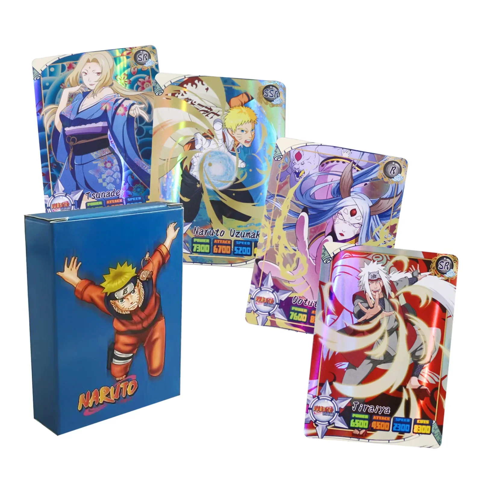 50pcs Naruto English Cards Fla - đánh giá và giá Board Game Naruto