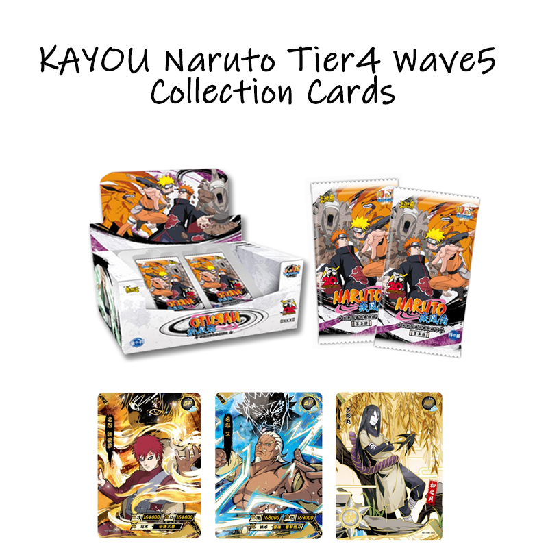 KAYOU Naruto Collection Cards  - đánh giá và giá Board Game Naruto