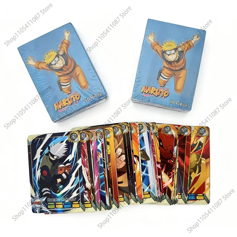 **50pcs Naruto English Cards F - đánh giá và giá Board Game Naruto