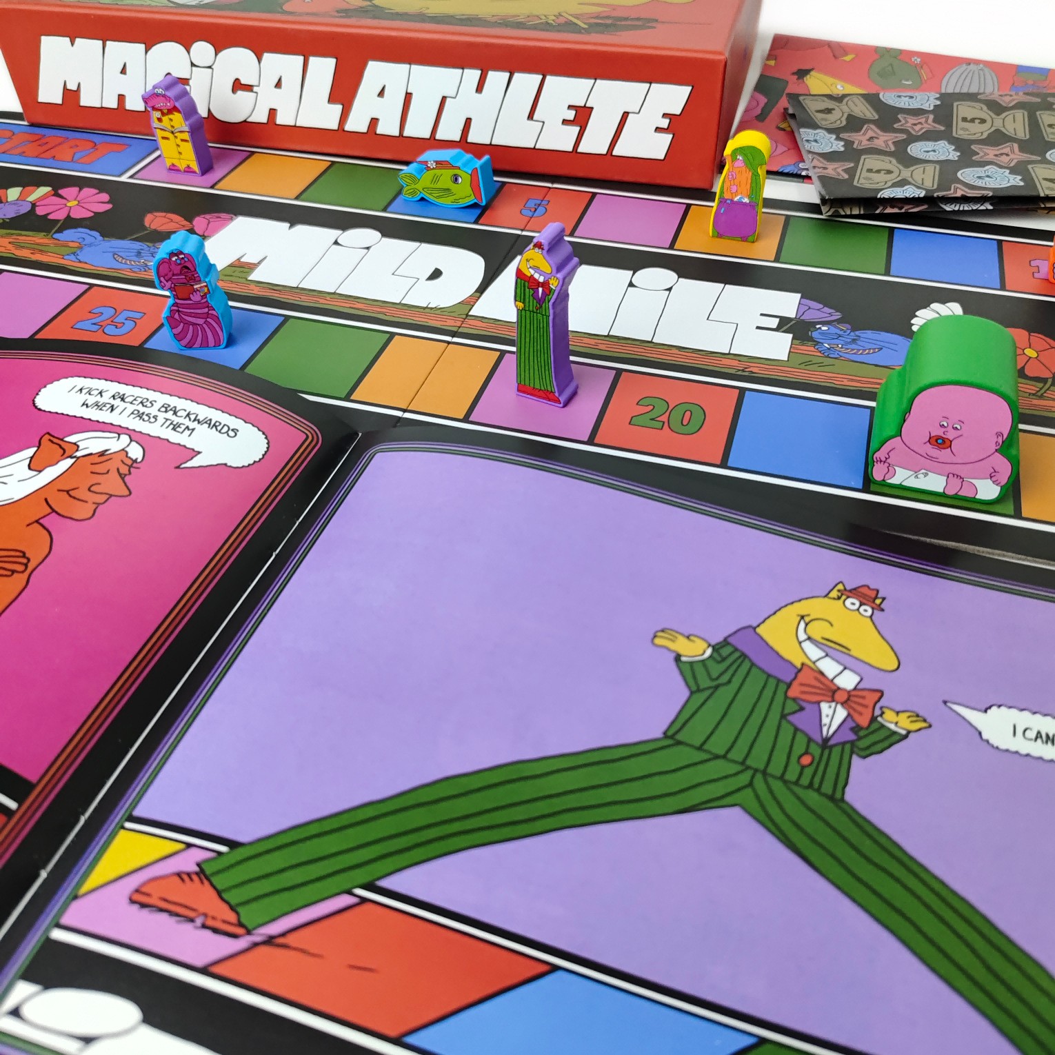 MAGICAL ATHLETE Card Game Part - đánh giá và giá Board Game Fun