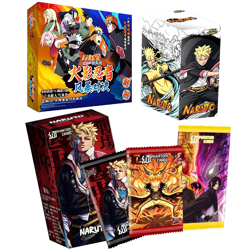 Naruto Card Will of Fire Delux - đánh giá và giá Board Game Naruto