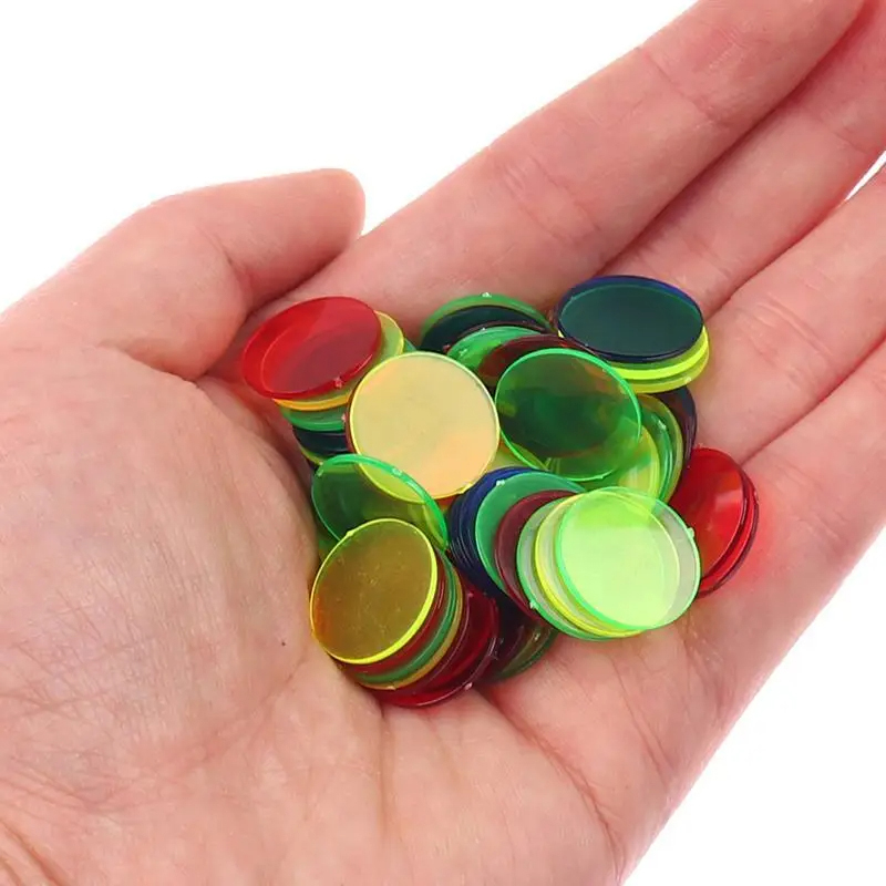 50/100/200Pcs Colored Poker Ch - đánh giá và giá Board Game Sequence