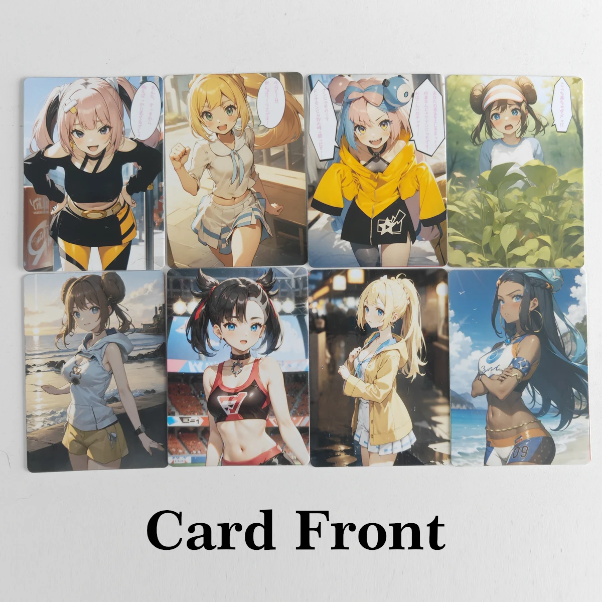 8Pcs/set Sexy Trainer Card Poc - đánh giá và giá Board Game Monster