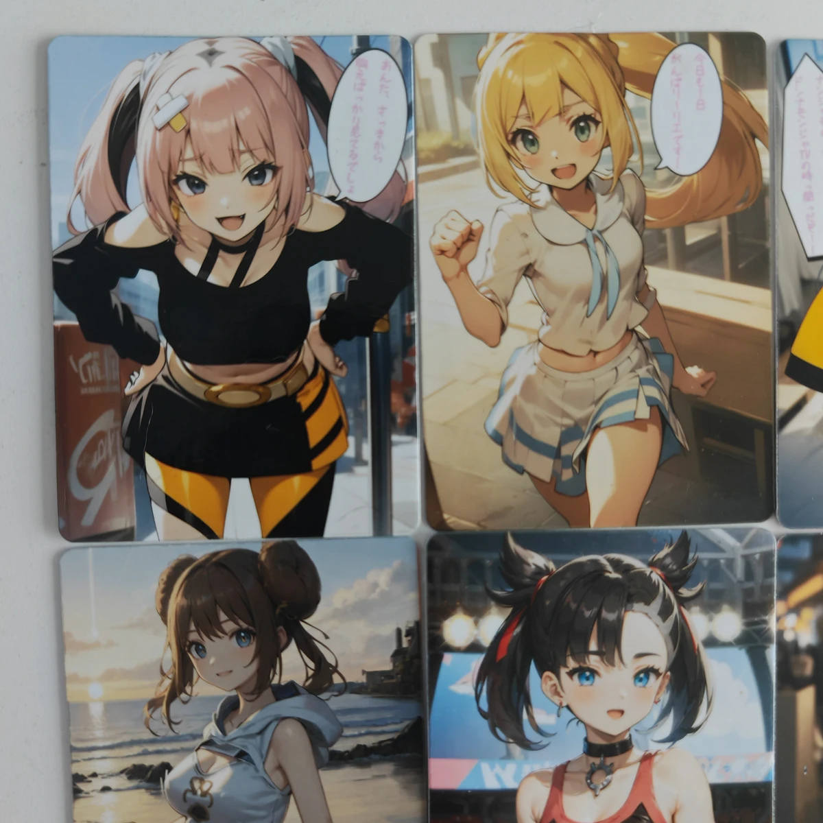 8Pcs/set Sexy Trainer Card Poc - đánh giá và giá Board Game Monster