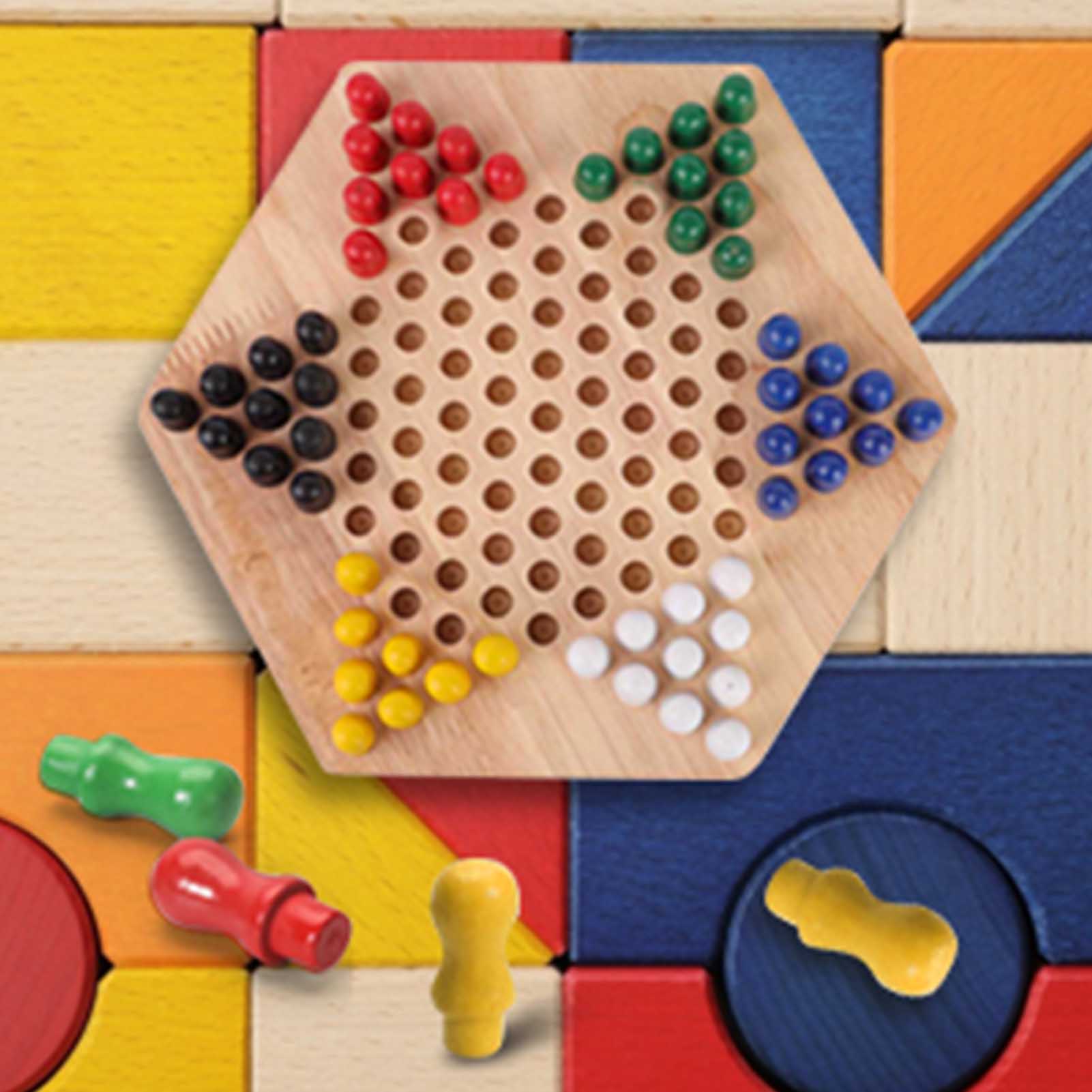 Wooden Educational Board Child - đánh giá và giá Board Game Halma
