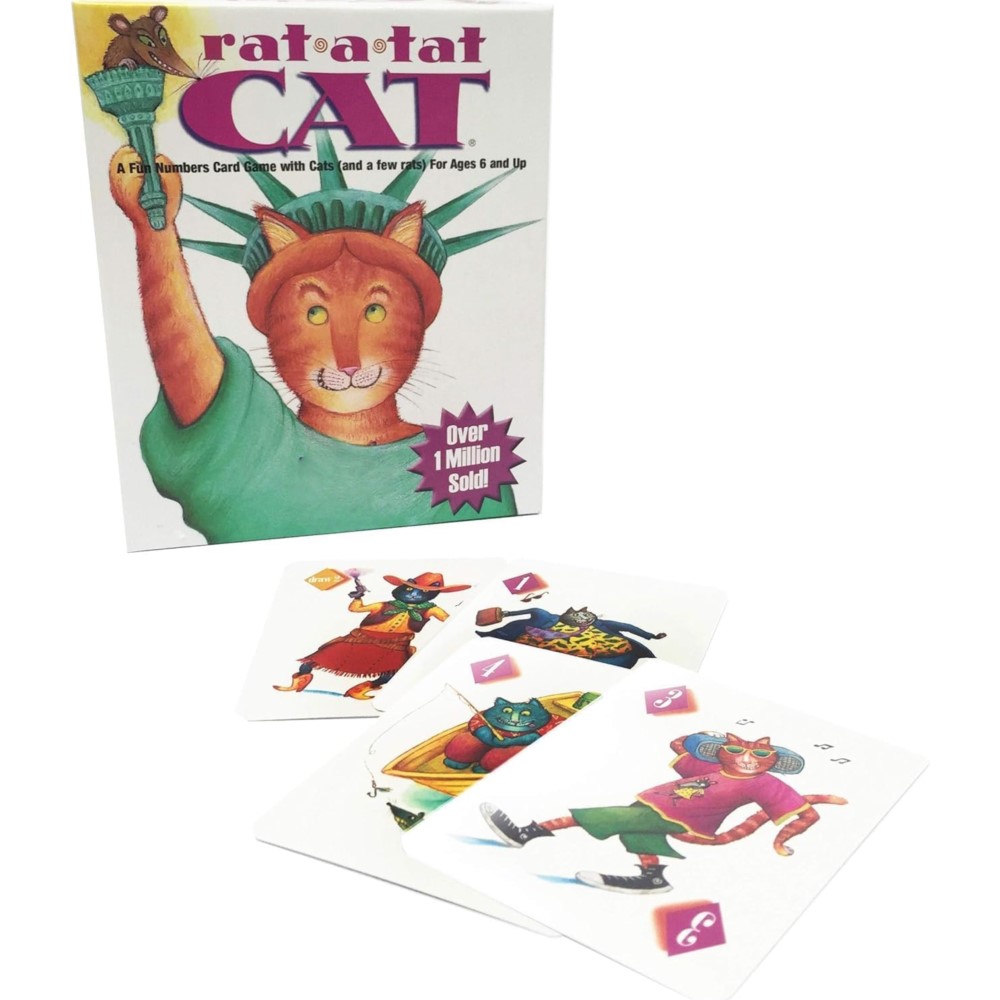 Rat A Tat Cat Fun Numbers Card - đánh giá và giá Board Game Fun