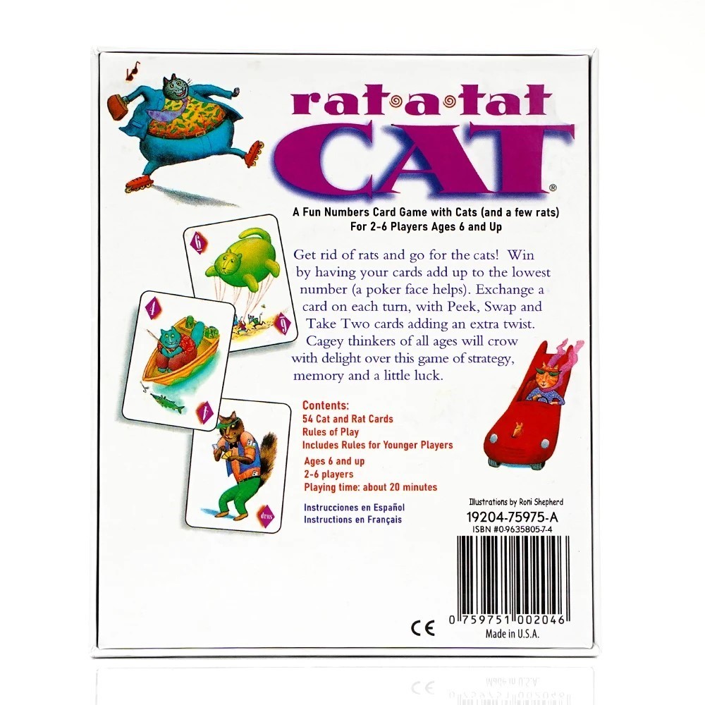 Rat A Tat Cat Fun Numbers Card - đánh giá và giá Board Game Fun