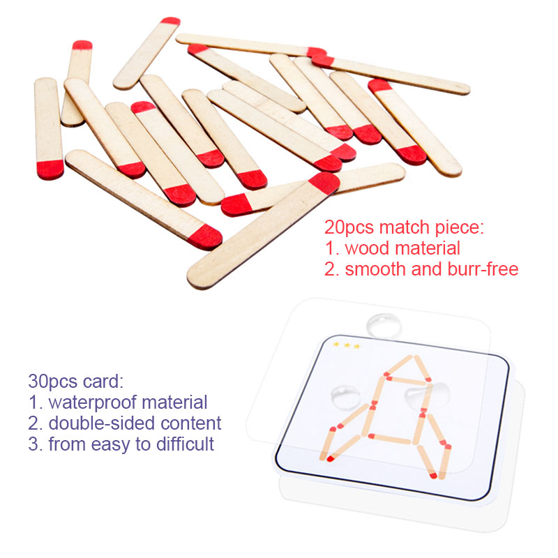 Montessori Matches Puzzles Gam - đánh giá và giá Board Game Fun