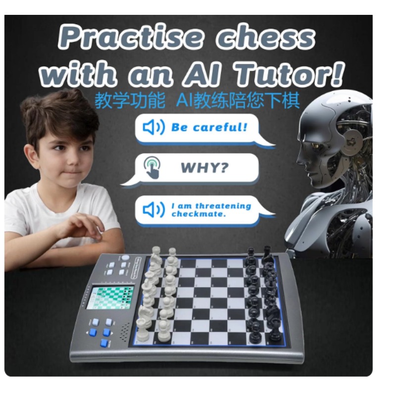 14‑in‑1 Smart Chess Set Dual P - đánh giá và giá Board Game English For Kids