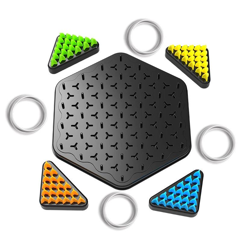 Chain Triangle Chess Rubber Ba - đánh giá và giá Board Game Sequence