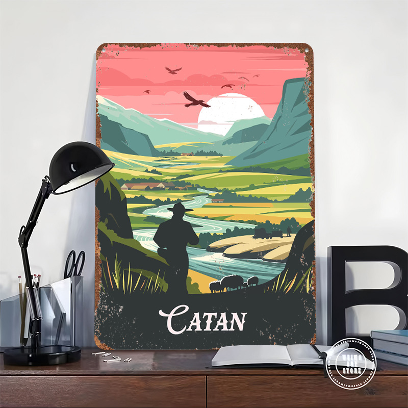 Catan Board Game Inspired Tinp - đánh giá và giá Board Game Catan